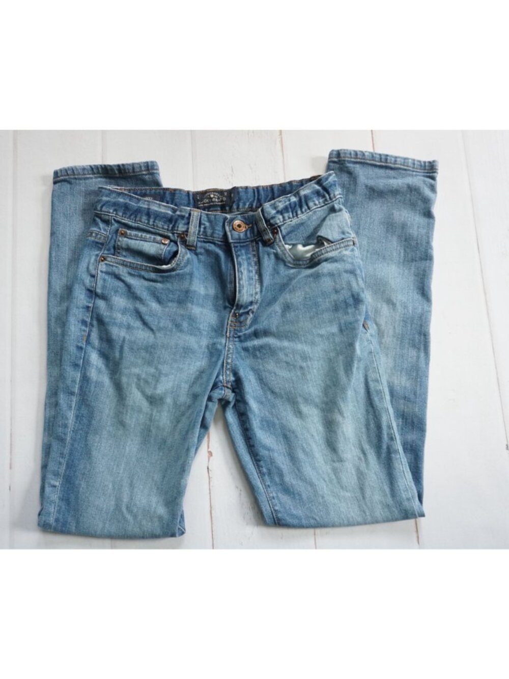 Lucky Brand Girls Denim Authentic Skinny Jeans - Size 16 - Picture 8 of 8